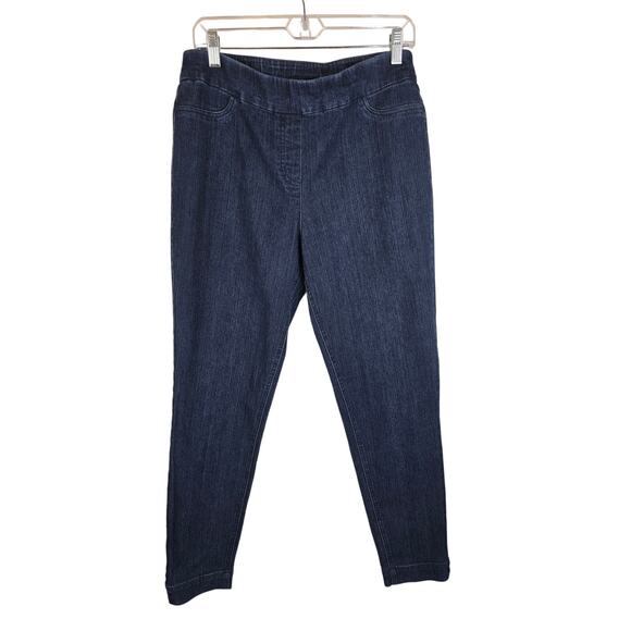Venus Faux Pocket Pull On Classic Comfortable Women's Jeans L - Picture 1 of 4